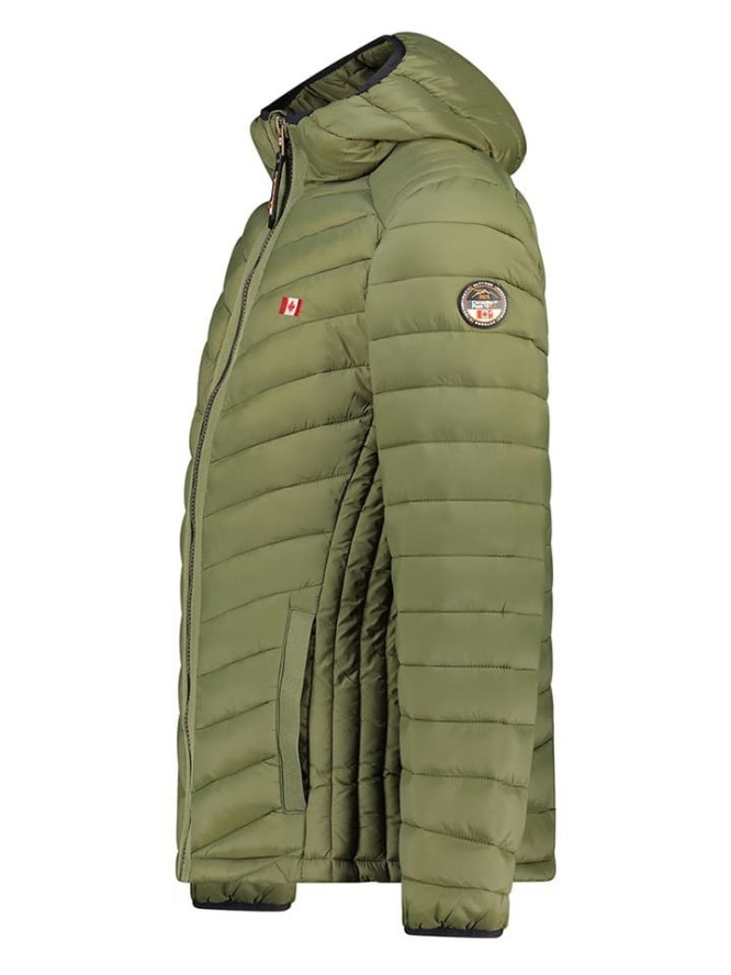 Canadian Peak Kurtka pikowana "Carliteak" w kolorze zielonym rozmiar: 3XL