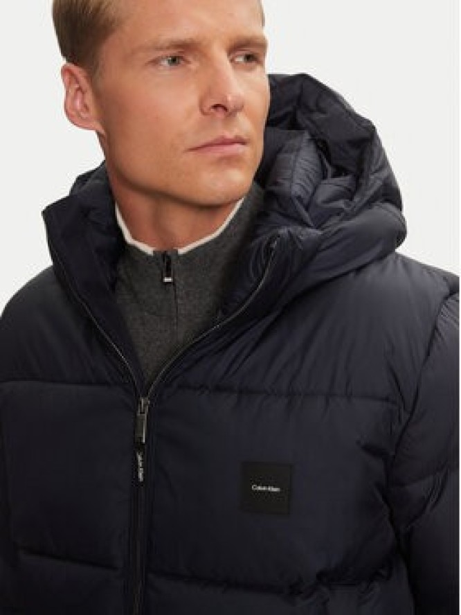 Calvin Klein Kurtka zimowa K10K113476 Granatowy Regular Fit
