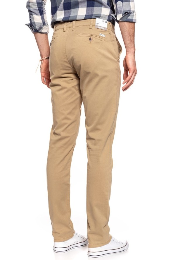 WRANGLER SPODNIE MĘSKIE CHINO GOLDEN SAND W16LRN223 112127318