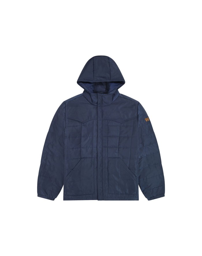 WRANGLER MESKA KURTKA TRANSITIONAL PUFFER NAVY 112357208 W4E2013678