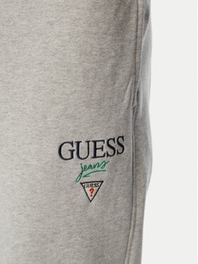 Guess Jeans Spodnie dresowe M6YB15 K4842 Szary Regular Fit