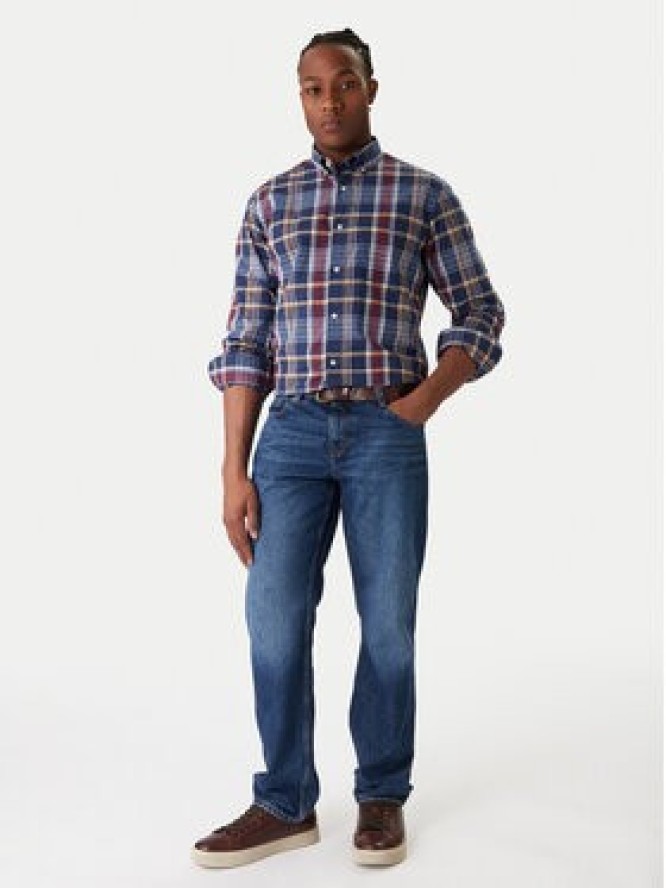 Gant Koszula 3250212 Granatowy Regular Fit