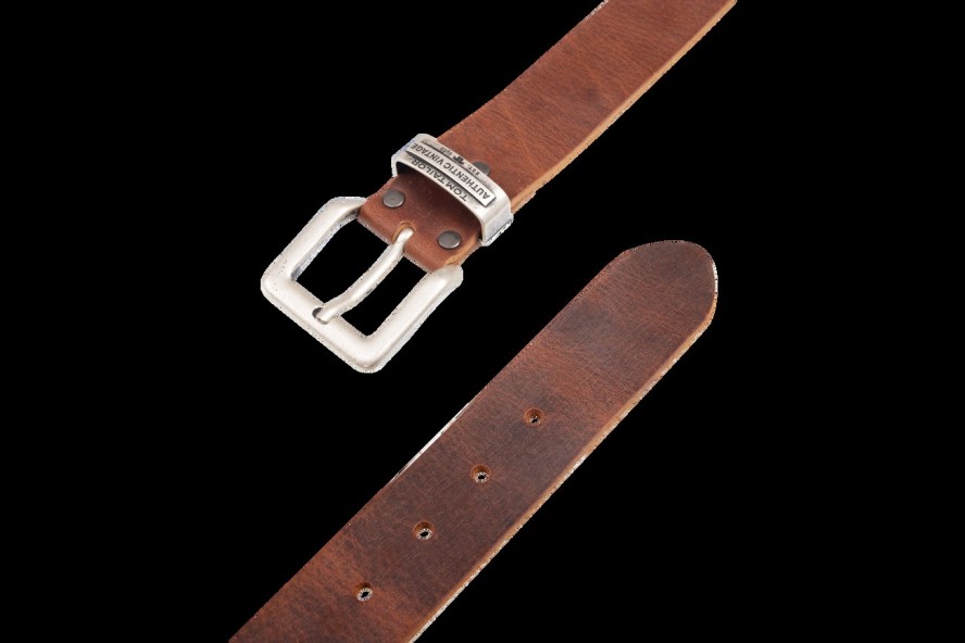 TOM TAILOR MĘSKI PASEK SKÓRZANY KLASYCZNY SKÓRA TG1068L89/690 40mm Gürtel Q.6789 0690 DARKBROWN