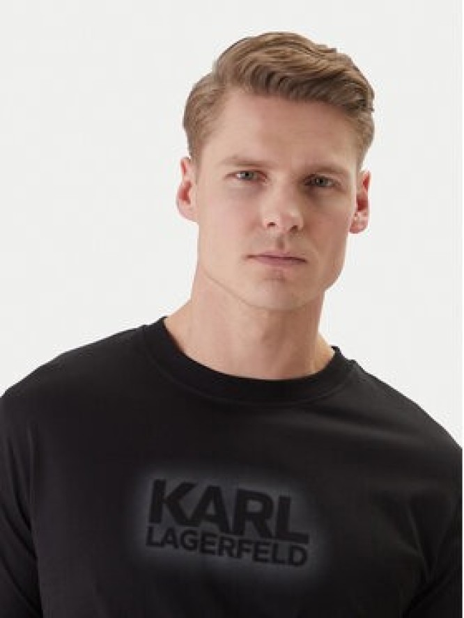 KARL LAGERFELD T-Shirt 755060 562242 Czarny Regular Fit
