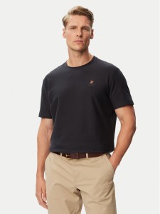 Beverly Hills Polo Club T-Shirt P-SS26M-TS0002 Granatowy Regular Fit