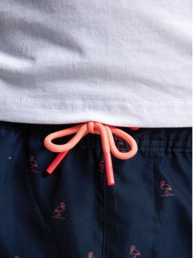 Petrol Industries Szorty kąpielowe M-1050-SWS951 Granatowy Regular Fit