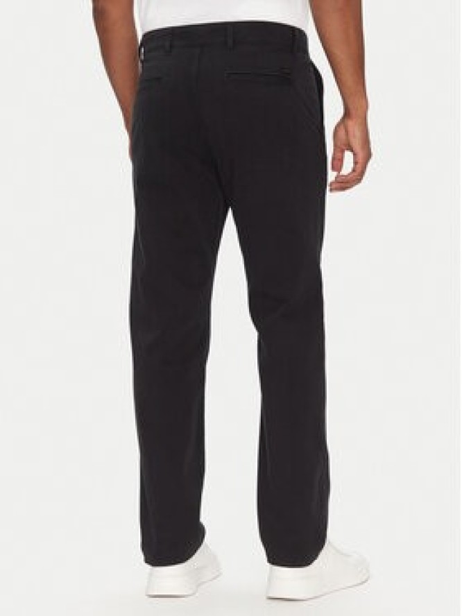 BOSS Chinosy 50534378 Czarny Regular Fit
