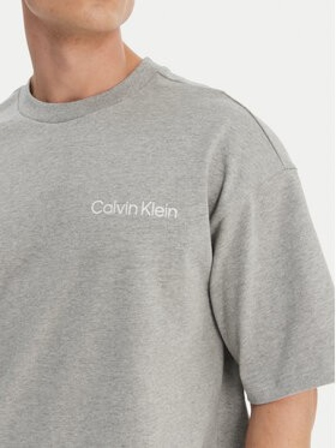 Calvin Klein Underwear T-Shirt S/S Crew Neck LV00NM2929 Szary Relaxed Fit