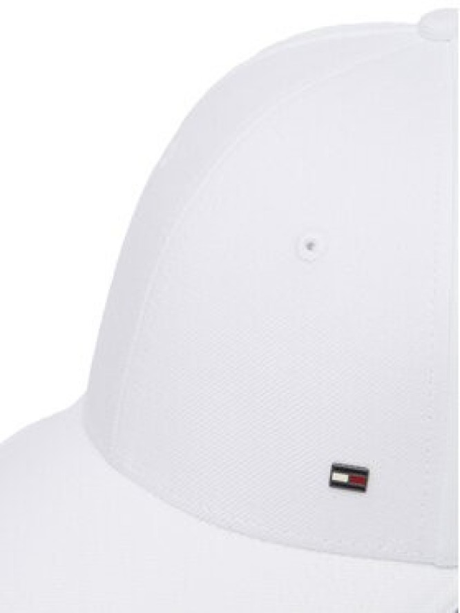 Tommy Hilfiger Czapka z daszkiem Corp Flannel AM0AM13164 Biały