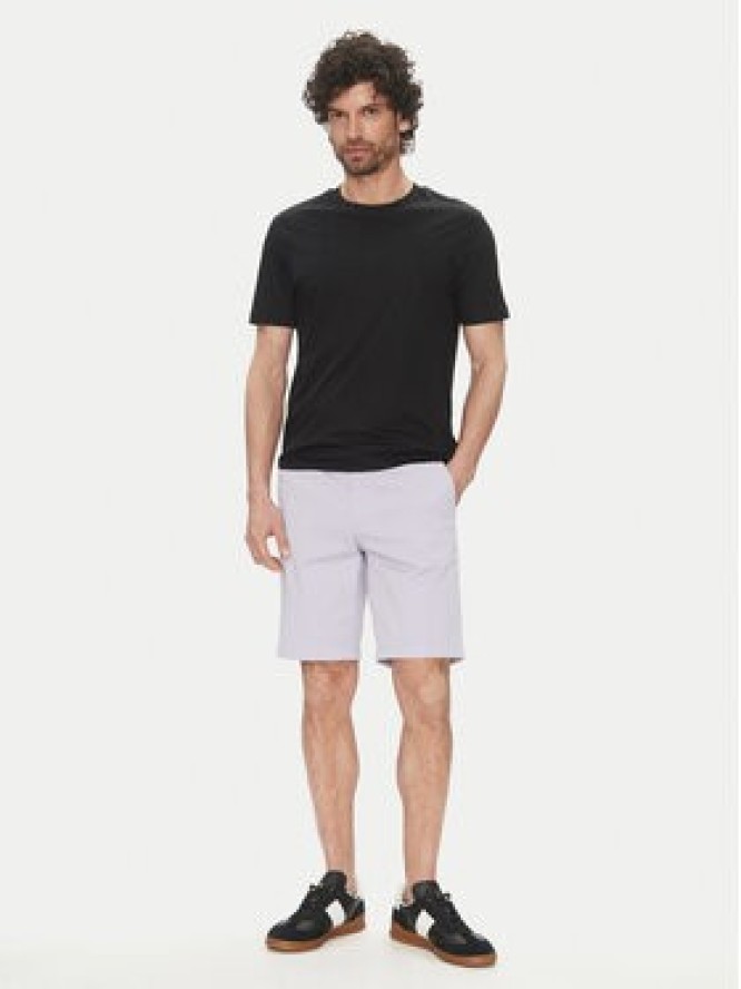BOSS Szorty materiałowe Chino-Slim-Shorts 50536723 Fioletowy Regular Fit
