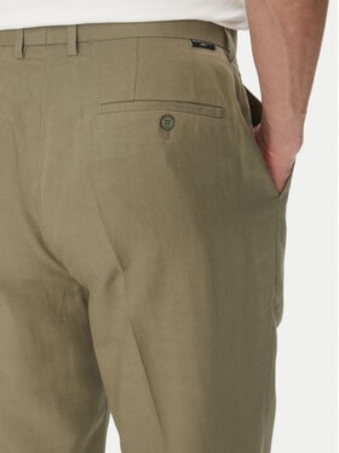 Marciano Guess Spodnie materiałowe 5GHB17 2310Z Zielony Regular Fit