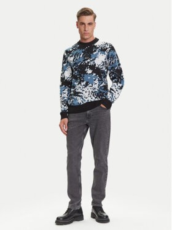 Karl Lagerfeld Jeans Jeansy A3M10036 Czarny Slim Fit