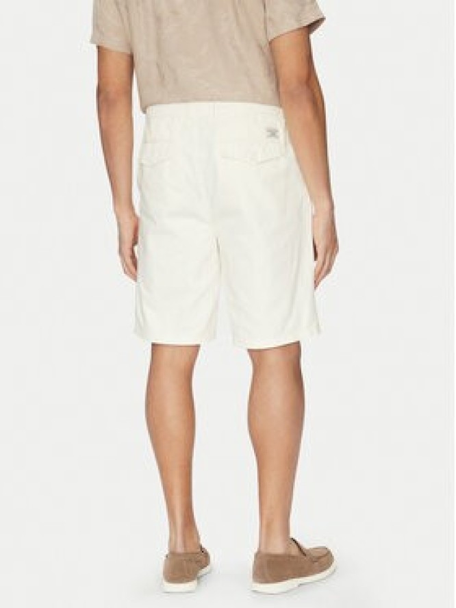 Guess Jeans Szorty materiałowe M5GD44 WGCV1 Écru Regular Fit