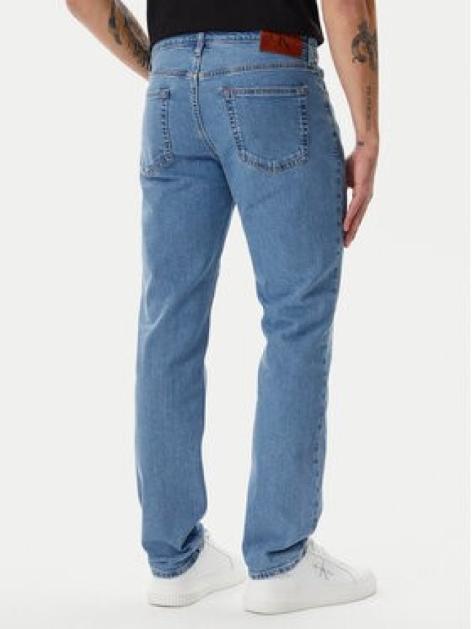 Calvin Klein Jeans Jeansy LV04RB737G Niebieski Slim Fit