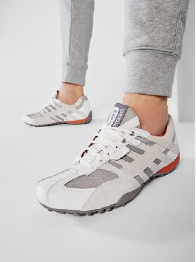 Geox Półbuty U Snake K U4207K 08514 C1405 Szary