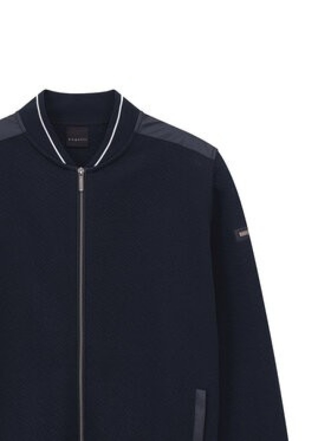 Bugatti Bluza 8750-15174E Granatowy Regular Fit