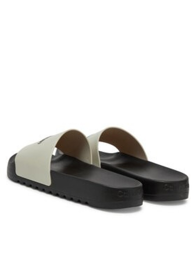 Calvin Klein Klapki Chunky Pool Slide Rub HM0HM01063 Szary