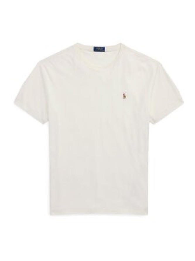Polo Ralph Lauren T-Shirt 710740727094 Écru Custom Slim Fit