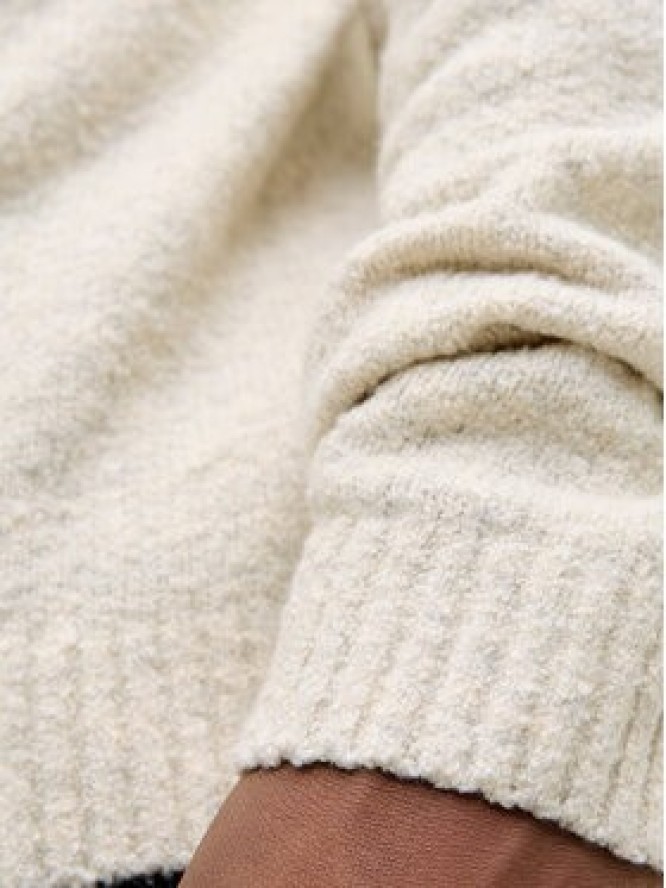 Jack & Jones Sweter Maverick 12286144 Beżowy Regular Fit