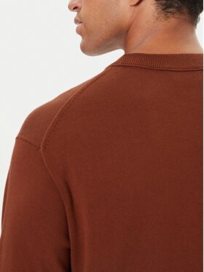 Calvin Klein Jeans Sweter LV04RC309G Czerwony Regular Fit