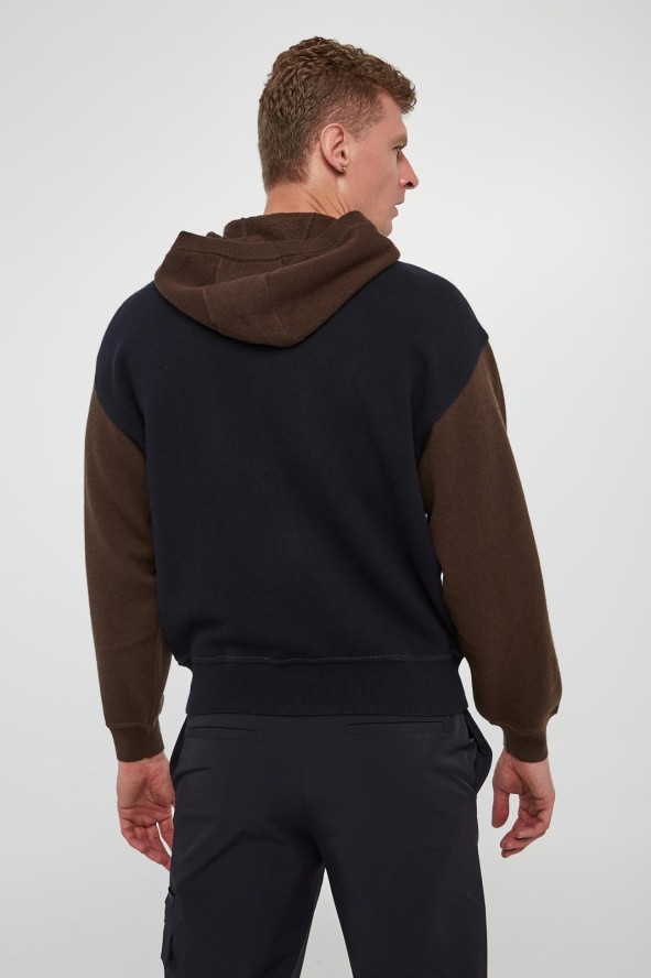 Sweter męski z wełny EMPORIO ARMANI