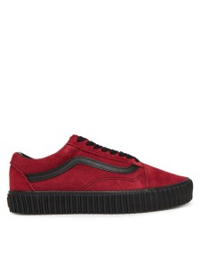 Vans Sneakersy Old Skool Creeper VN000DCEBRD1 Bordowy