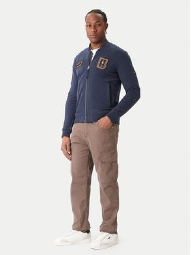 Aeronautica Militare Bluza 252FE2071UF00669 Granatowy Regular Fit