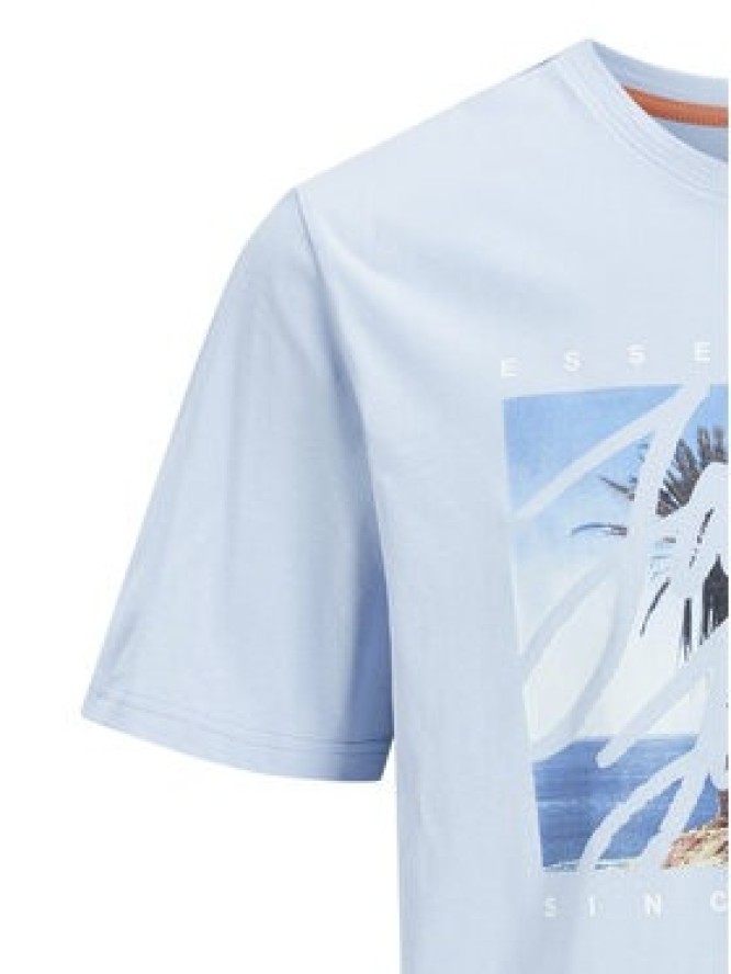 Jack & Jones T-Shirt Colton 12268438 Błękitny Standard Fit