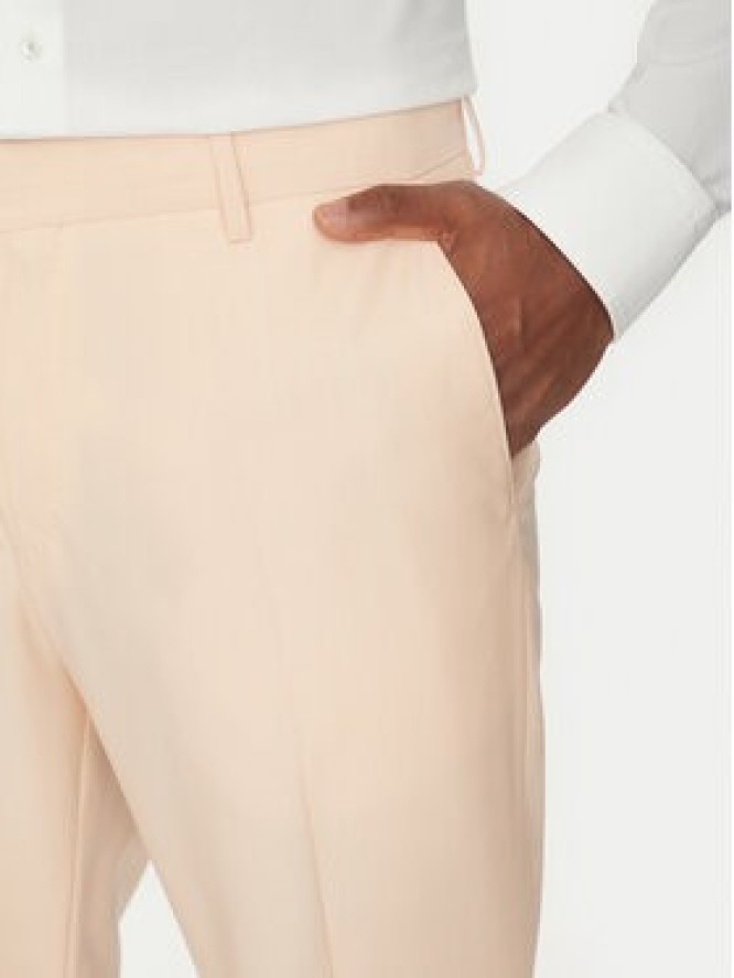 BOSS Garnitur H-Huge 50540759 Pomarańczowy Slim Fit