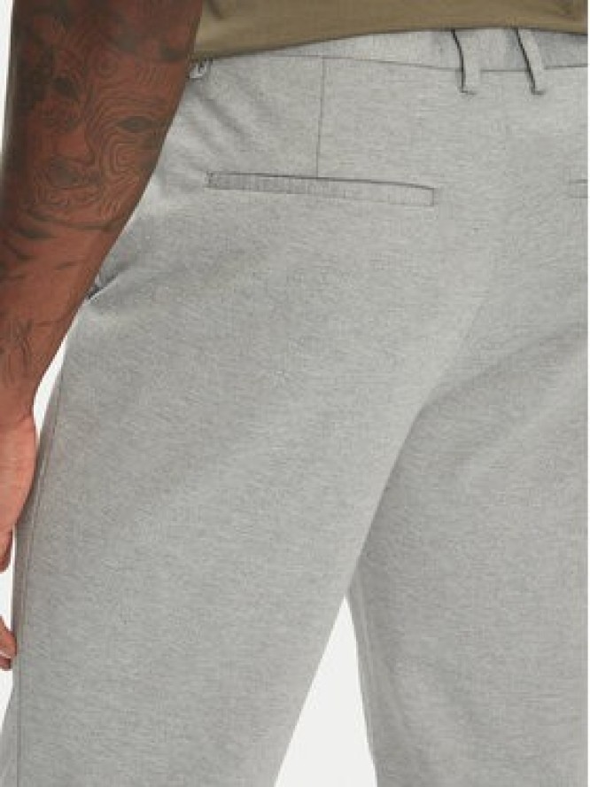 Lindbergh Chinosy 30-006052 Szary Slim Fit