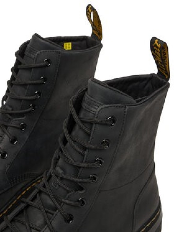 Dr. Martens Trzewiki Combs Leather Casual Boots DM26007001 Czarny