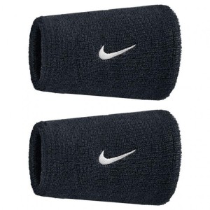 Polarowa opaska na rękę Nike Swoosh Classic Double Wide (x2)