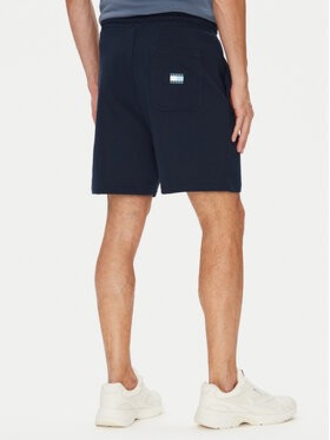 Tommy Jeans Szorty sportowe New Classic Beach DM0DM21781 Granatowy Relaxed Fit