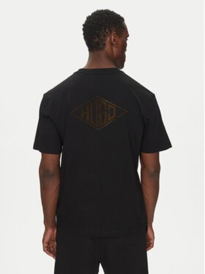 HUGO T-Shirt Darunu 50534951 Czarny Relaxed Fit