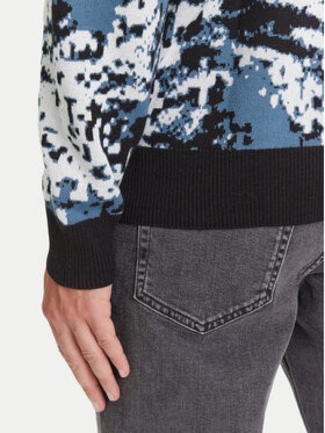 Karl Lagerfeld Jeans Sweter A3M18004 Kolorowy Regular Fit