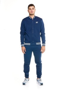 Bluza z bawełna z pełny zamek błyskawiczny na co dzień