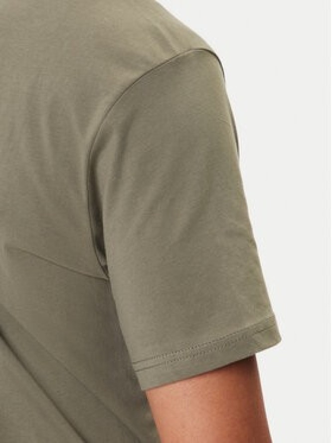 Napapijri T-Shirt S-Drapeau Ss NP0A891K Khaki Regular Fit