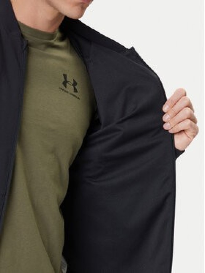 Under Armour Kurtka przejściowa Ua Unstoppable Bomber 1377170-001 Czarny Loose Fit