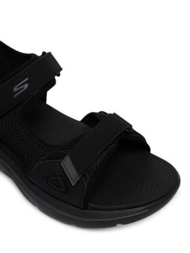 Skechers Sandały Go Walk Arch Fit 2.0 229309/BBK Czarny