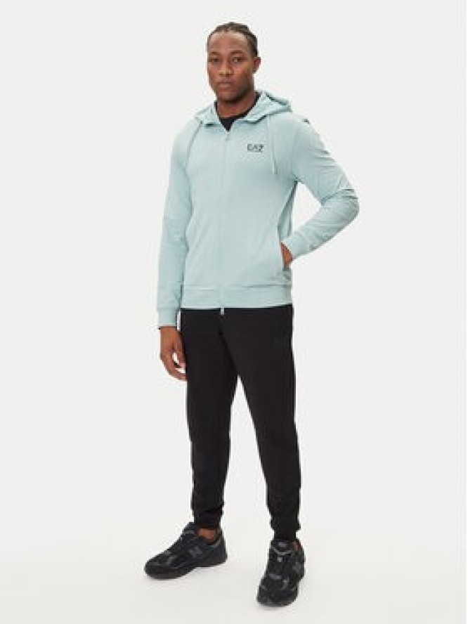 EA7 Emporio Armani Bluza 8NPM33 PJVRZ U9066 Niebieski Regular Fit