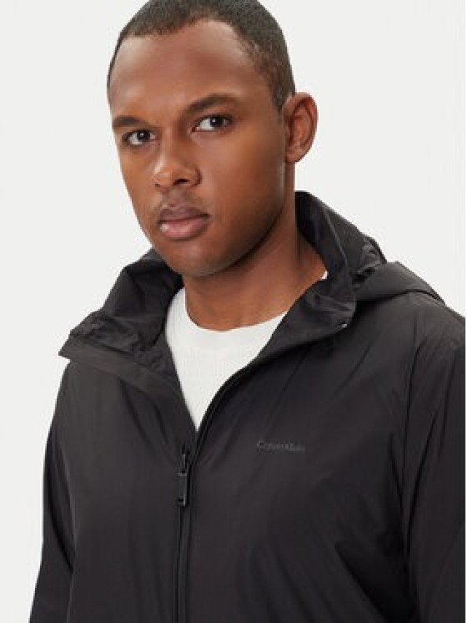 Calvin Klein Kurtka przejściowa LV04LC511G Czarny Relaxed Fit