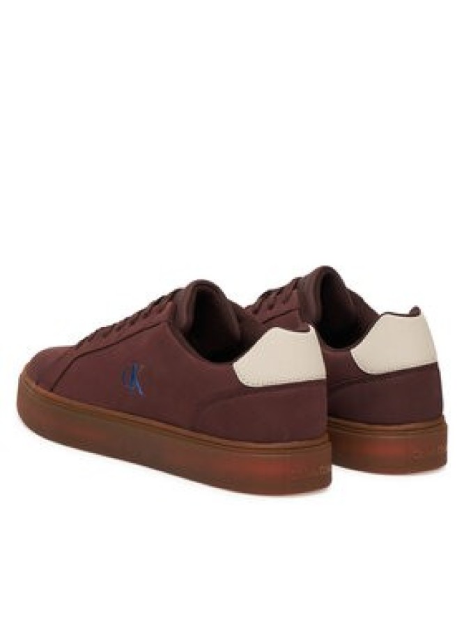 Calvin Klein Sneakersy Classic Cupsole Laceup YM0YM01432 Fioletowy