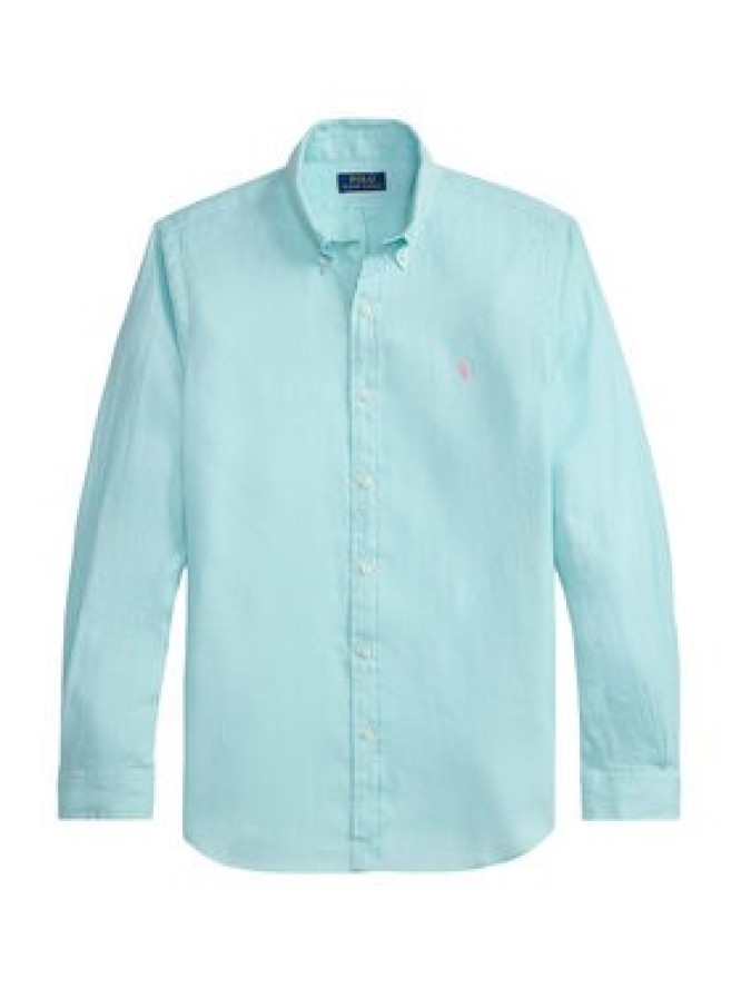 Polo Ralph Lauren Koszula 710968915501 Turkusowy Regular Fit