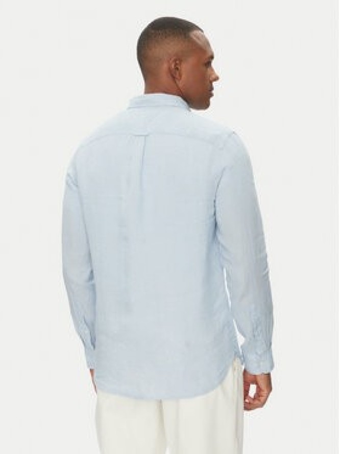 Tommy Hilfiger Koszula MW0MW34602 Błękitny Regular Fit