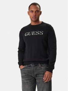 Guess Sweter M6RR19 Z4451 Czarny Regular Fit