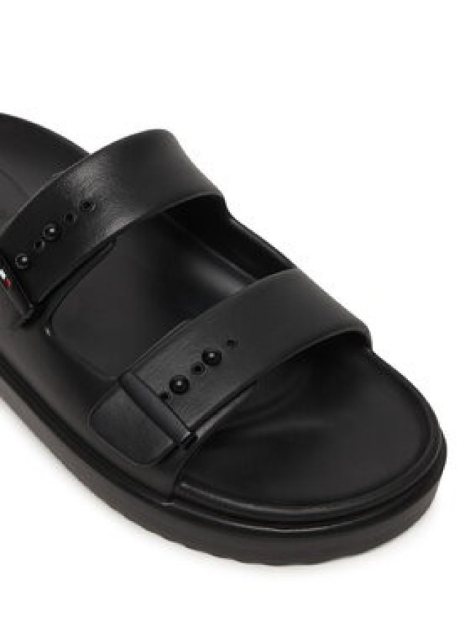 Tommy Hilfiger Klapki Light Adjustable FM0FM05757 Czarny