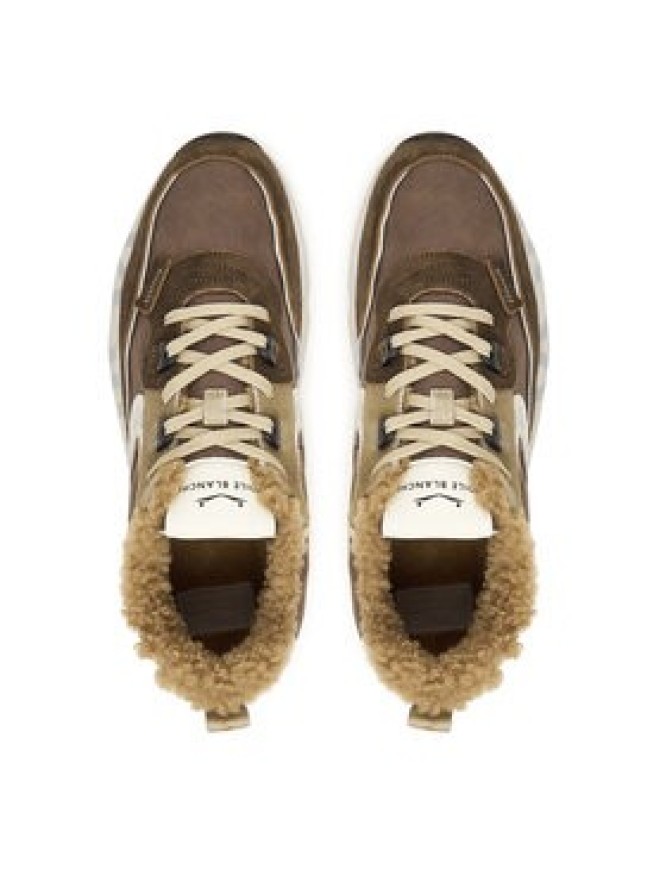 Voile Blanche Sneakersy Club 01 FUR. 2019471-02 Brązowy