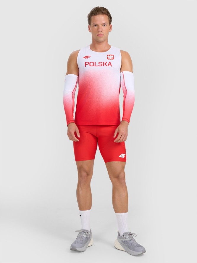 4F Tank top reprezentacji Polski replika męski 4F x PZLA - czerwony XL