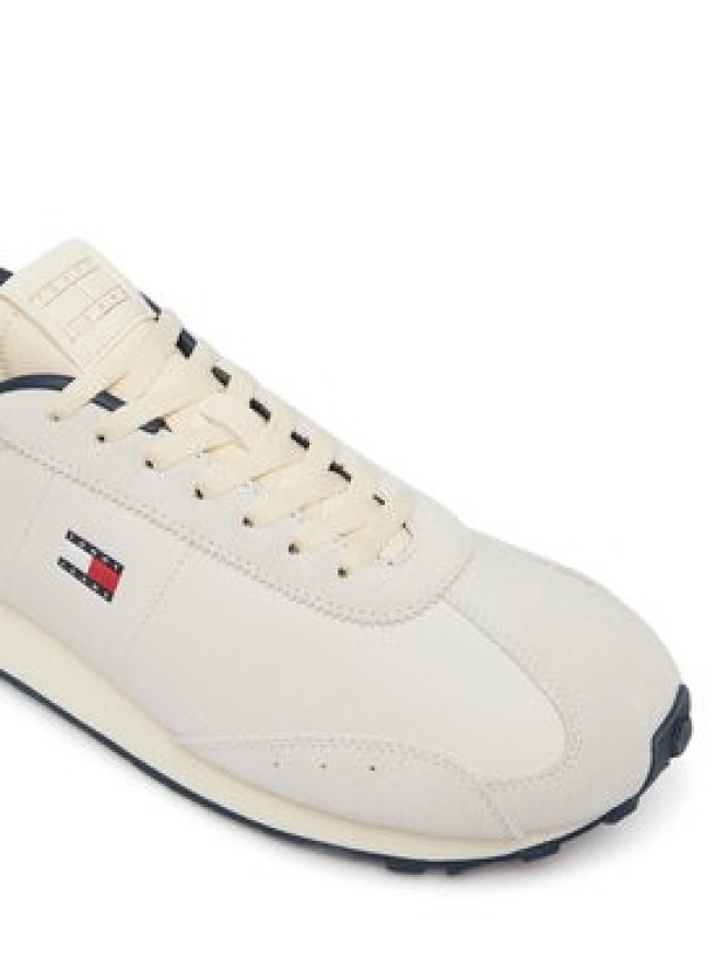 Tommy Jeans Sneakersy Tjm Retro Runner Archive Mix Mat EM0EM01763 Beżowy jasny