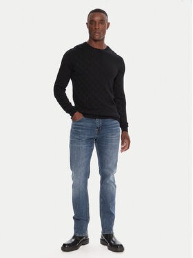 KARL LAGERFELD Sweter 655018 554302 Czarny Regular Fit